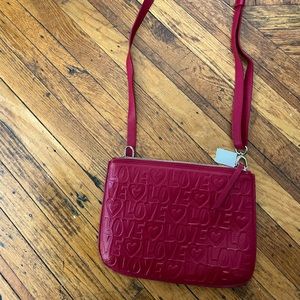 New with tags! Brighton Deeply in Love cross body bag. Light weight, never used.